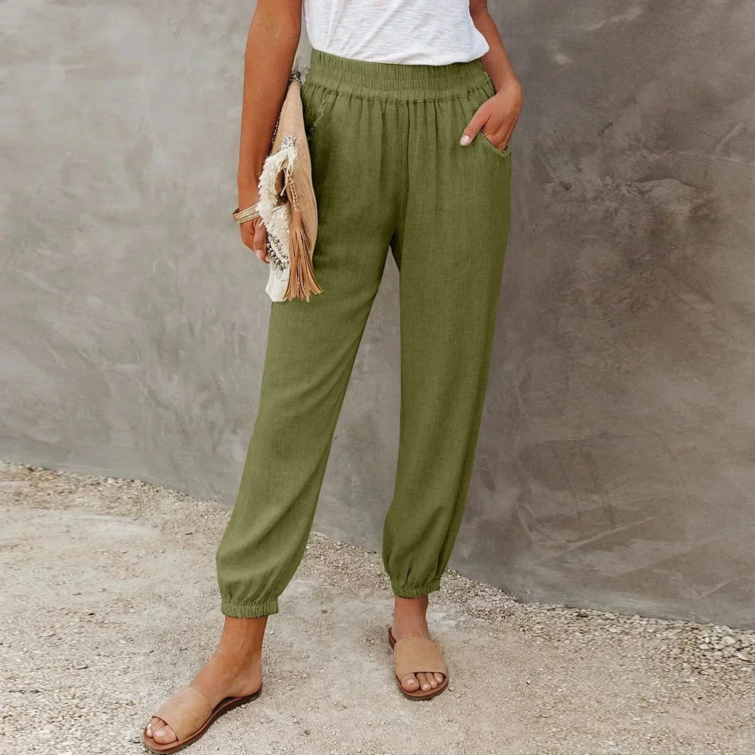 Louisa Ockford Barrel Leg Trousers