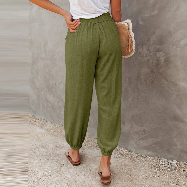 Louisa Ockford Barrel Leg Trousers