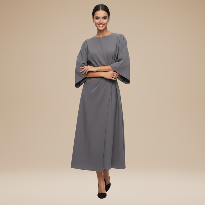Elodie Santoro Formal Wedding Guest Midi Dress