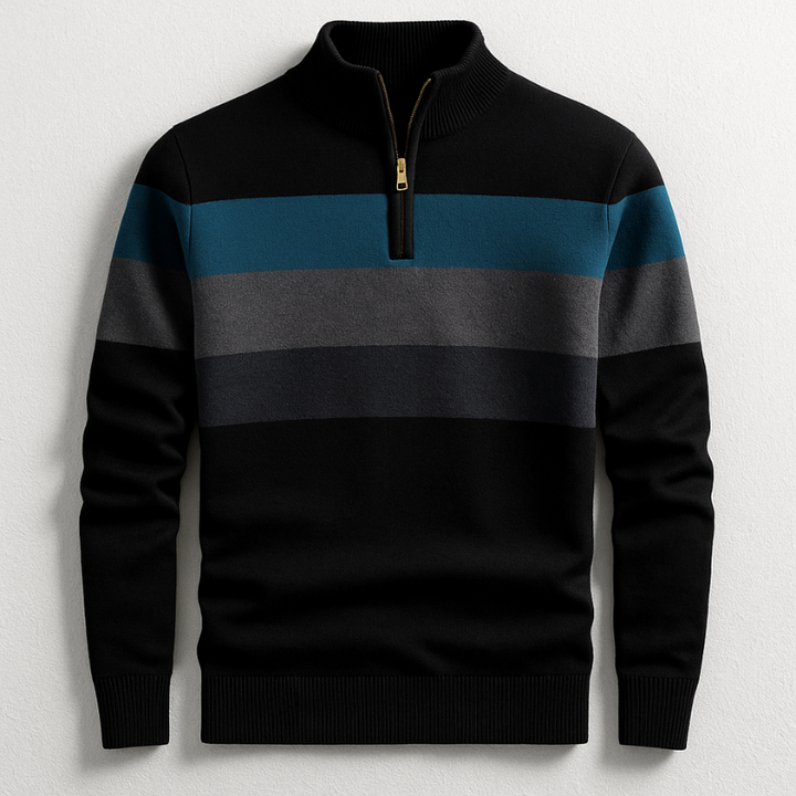 Leander Fairholme Rugby Stripe Sweater