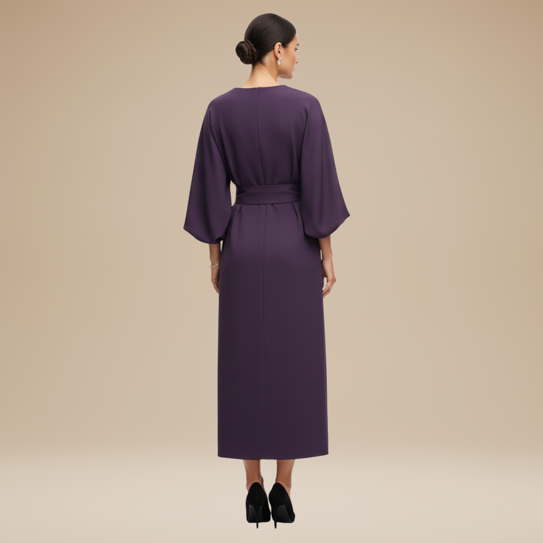 Elodie Santoro Formal Wedding Guest Midi Dress