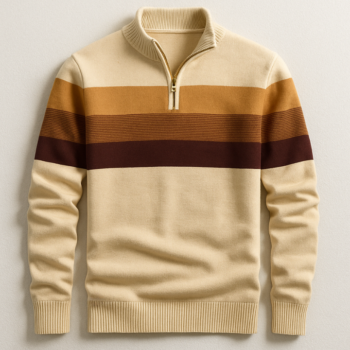 Leander Fairholme Rugby Stripe Sweater