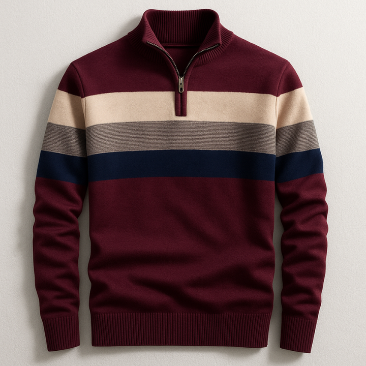 Leander Fairholme Rugby Stripe Sweater
