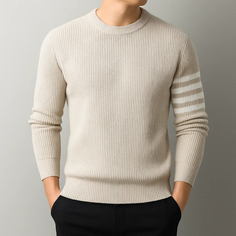 Xavier Yarborough Rugby Stripe Sweater