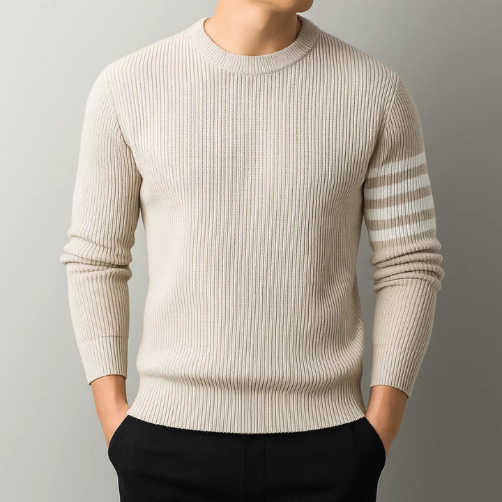 Xavier Yarborough Rugby Stripe Sweater