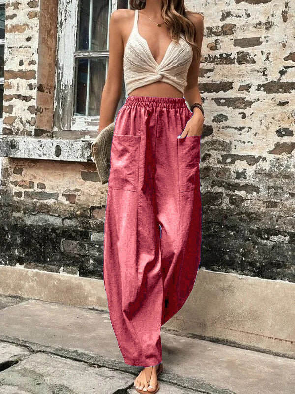 Honorine Dunmore Barrel Leg Trousers