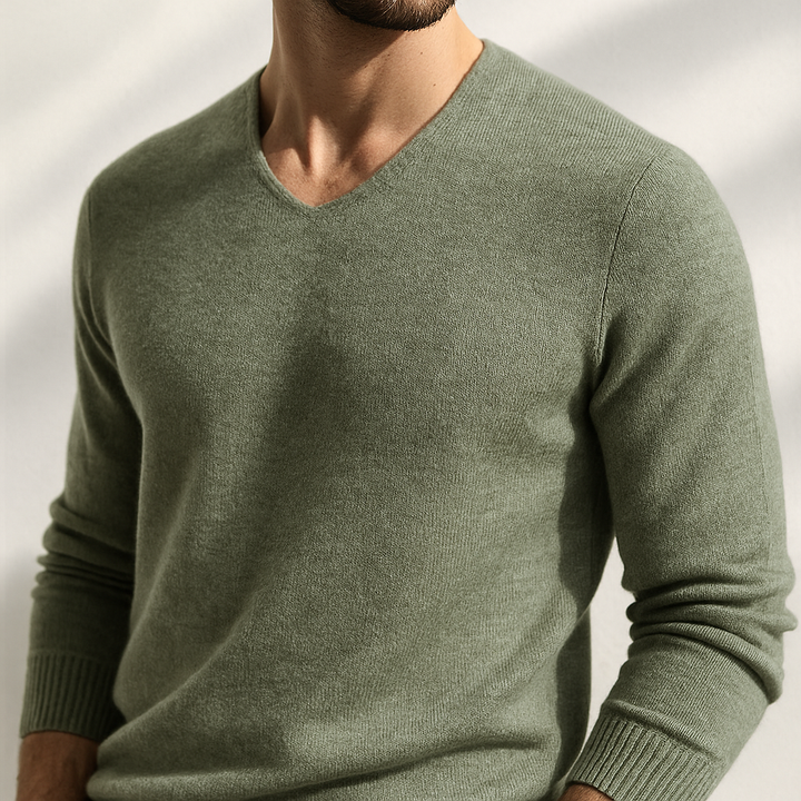 Asher Blake V-Neck Sweater