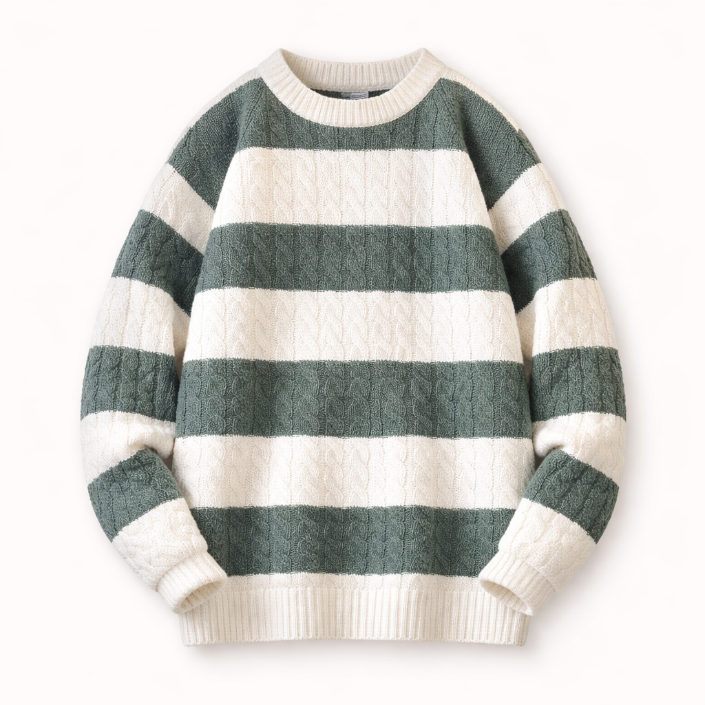 Mathias Beaumaris Rugby Stripe Sweater