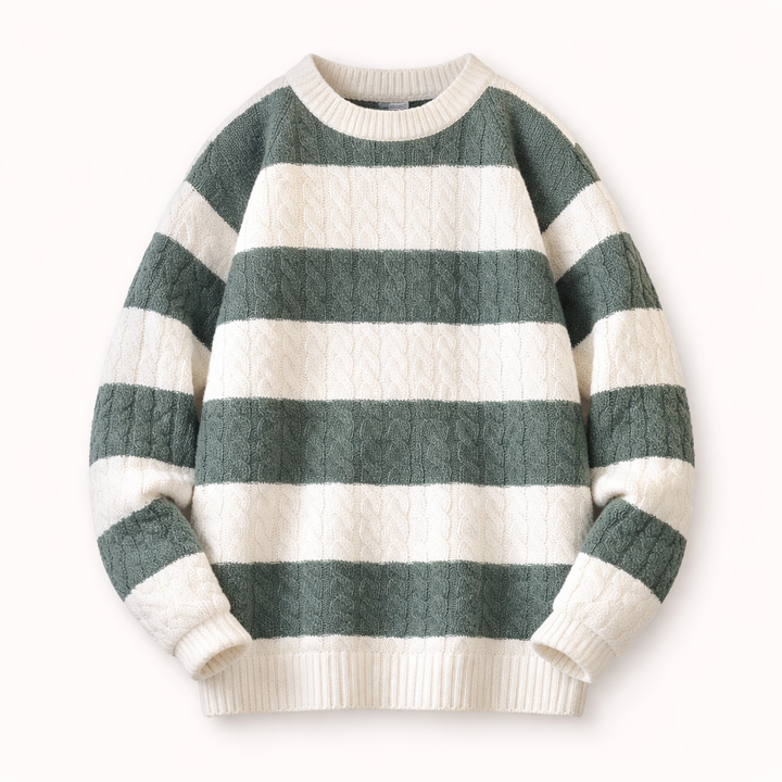Mathias Beaumaris Rugby Stripe Sweater
