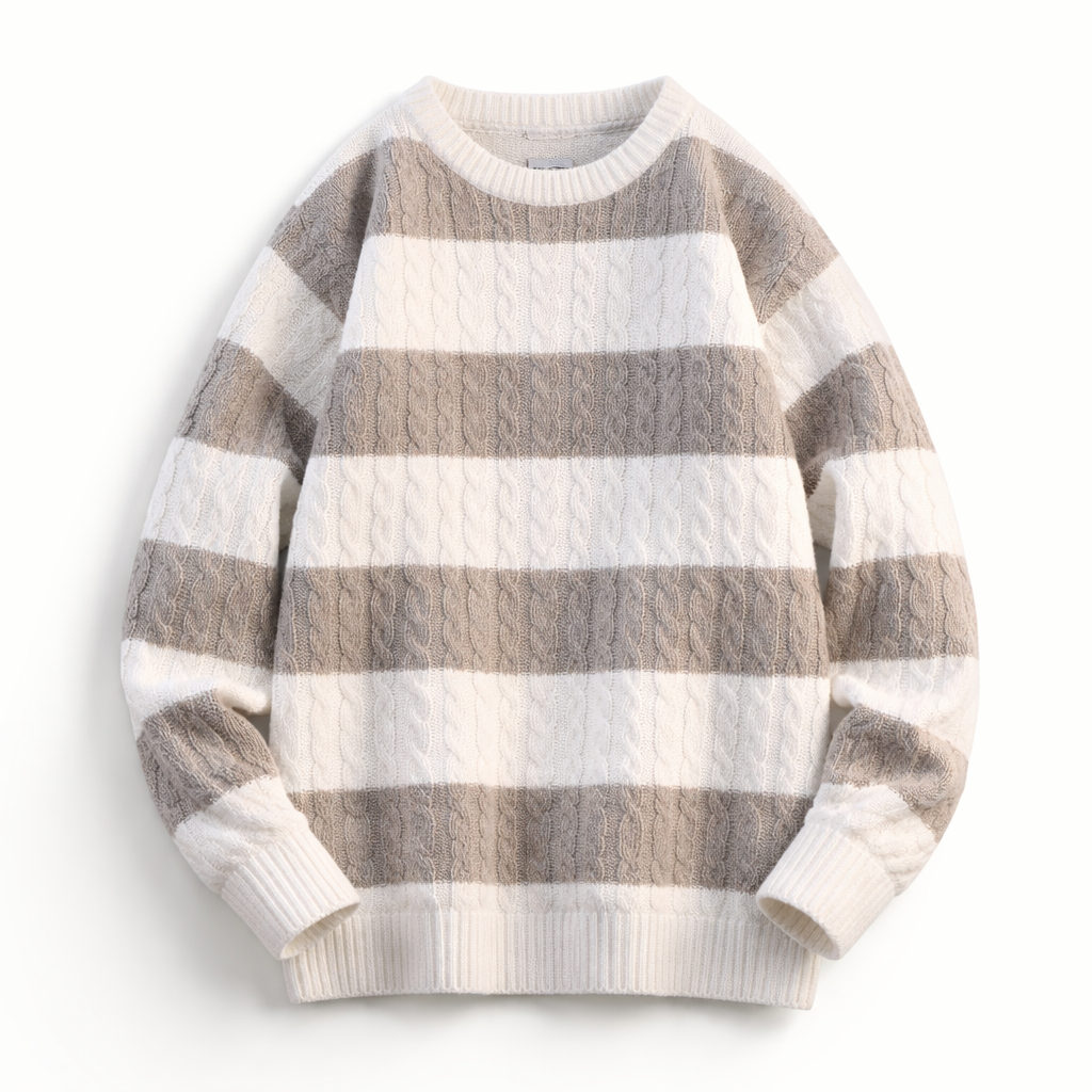 Mathias Beaumaris Rugby Stripe Sweater