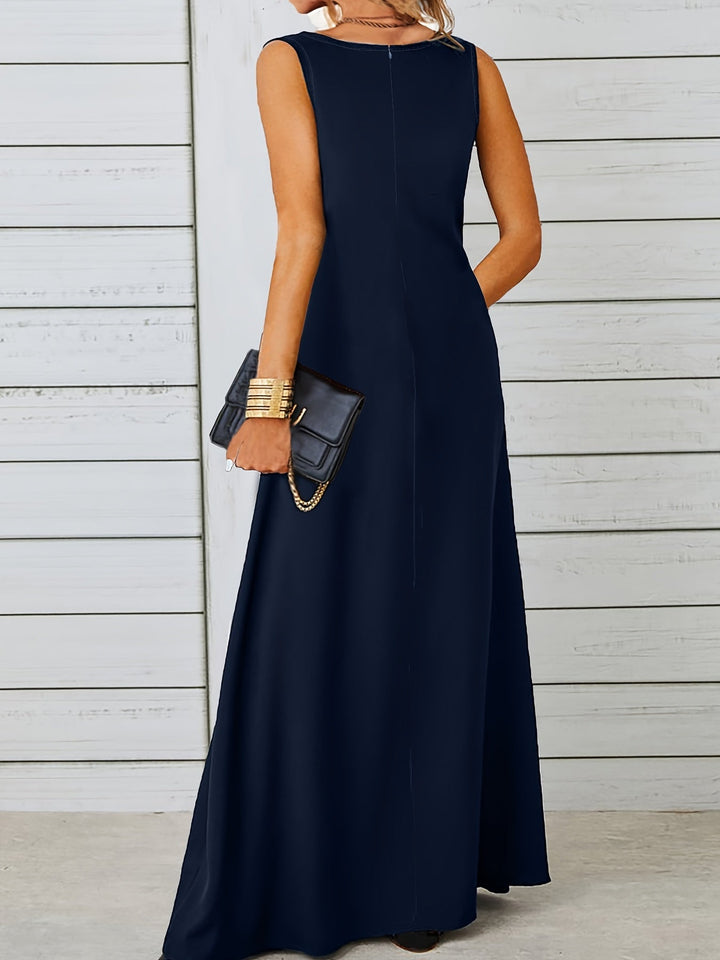 Wilhelmina Beaumaris Burgundy Wedding Guest Dress