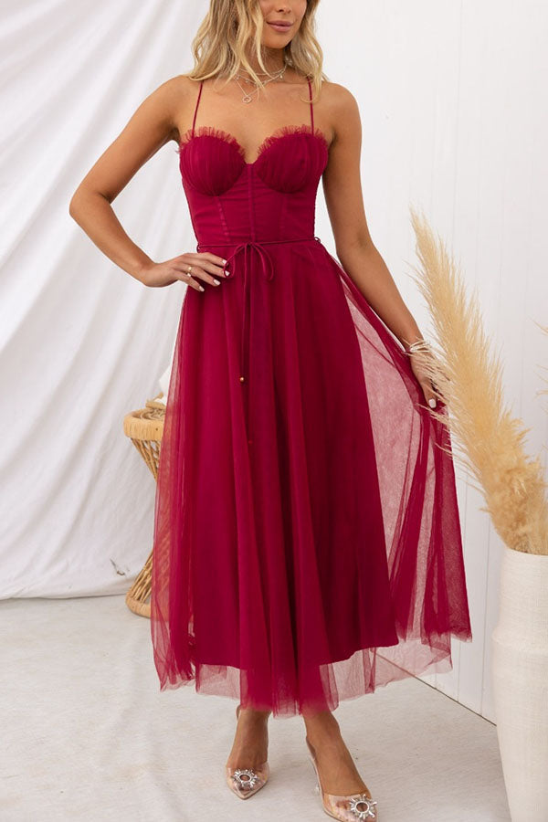 Rosalind Ellingham Burgundy Wedding Guest Dress