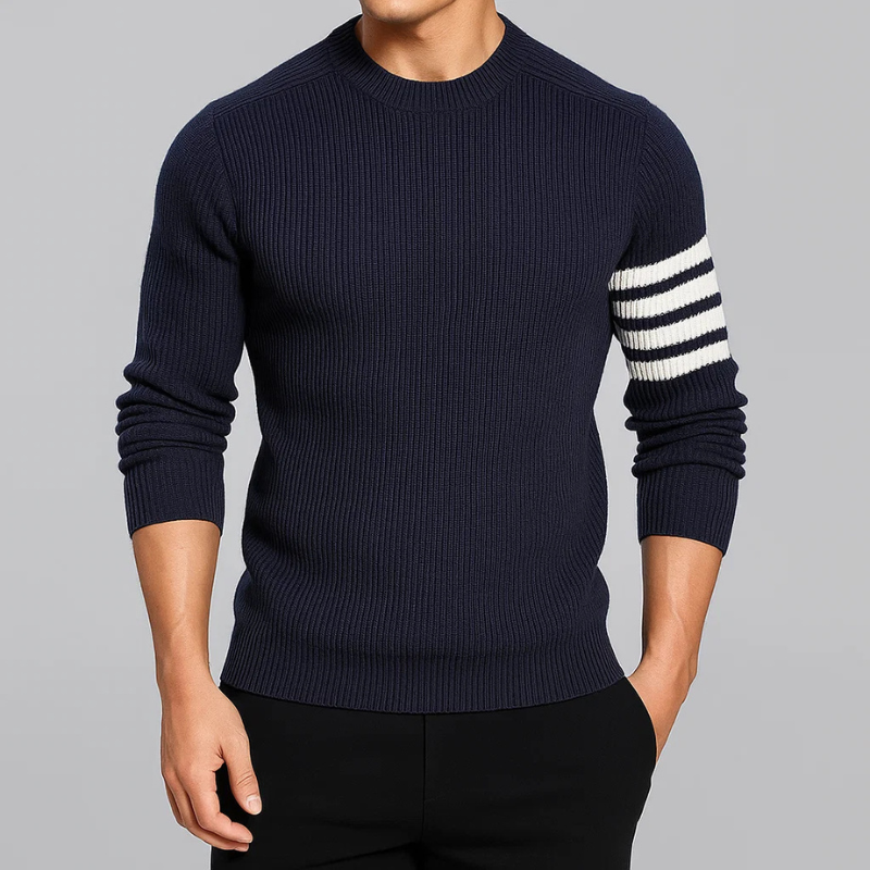 Xavier Yarborough Rugby Stripe Sweater