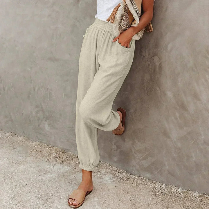 Louisa Ockford Barrel Leg Trousers