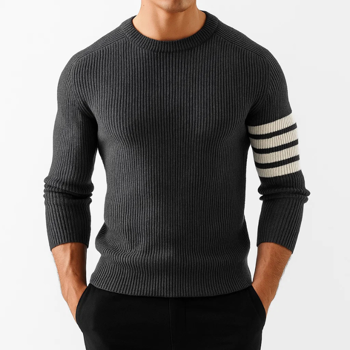 Xavier Yarborough Rugby Stripe Sweater