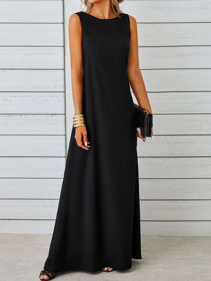 Wilhelmina Beaumaris Burgundy Wedding Guest Dress