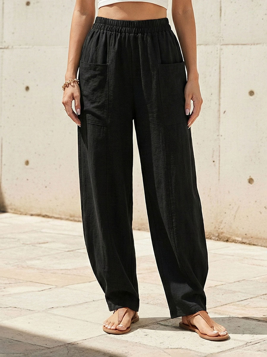 Honorine Dunmore Barrel Leg Trousers