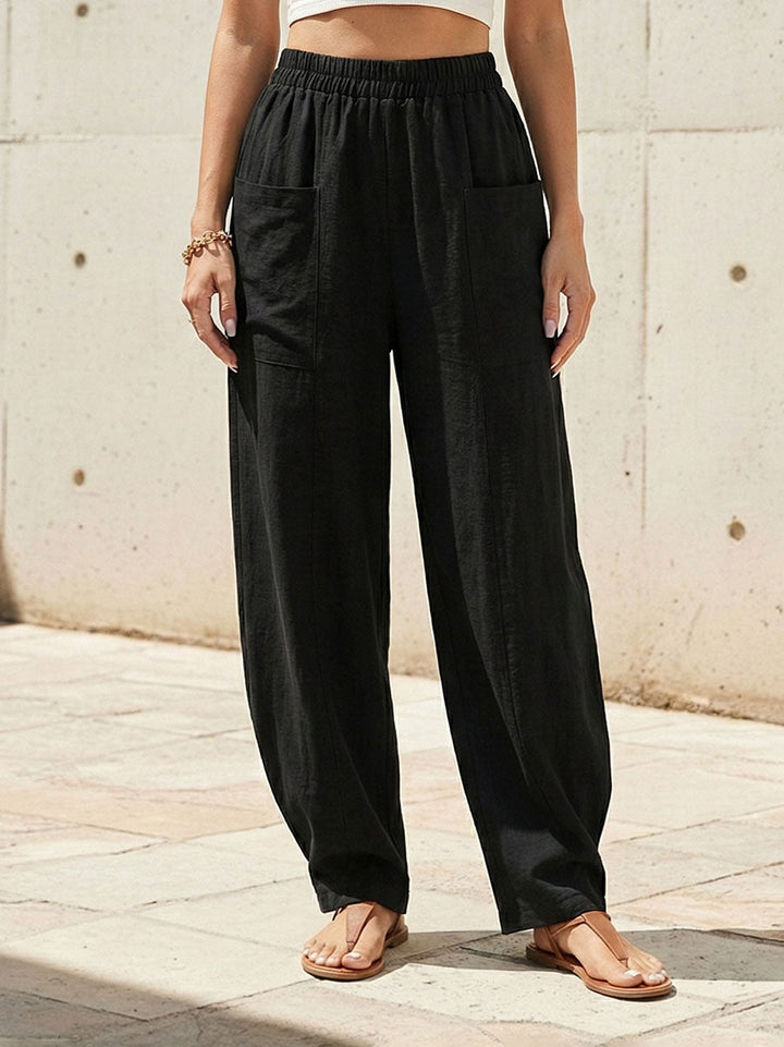Honorine Dunmore Barrel Leg Trousers