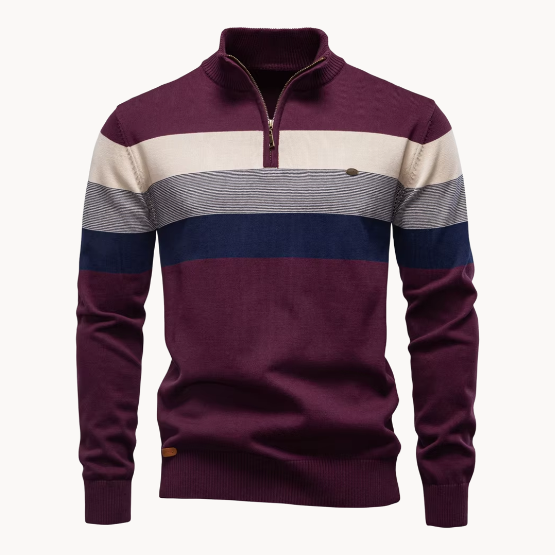 Hadrian Ashgrove Rugby Stripe Sweater