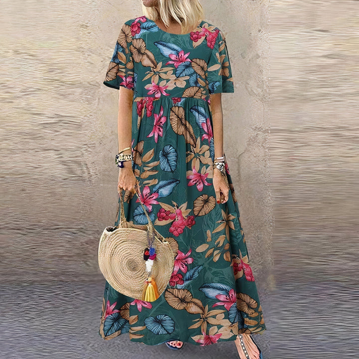 Giulia Bellandi Floral Maxi Dress
