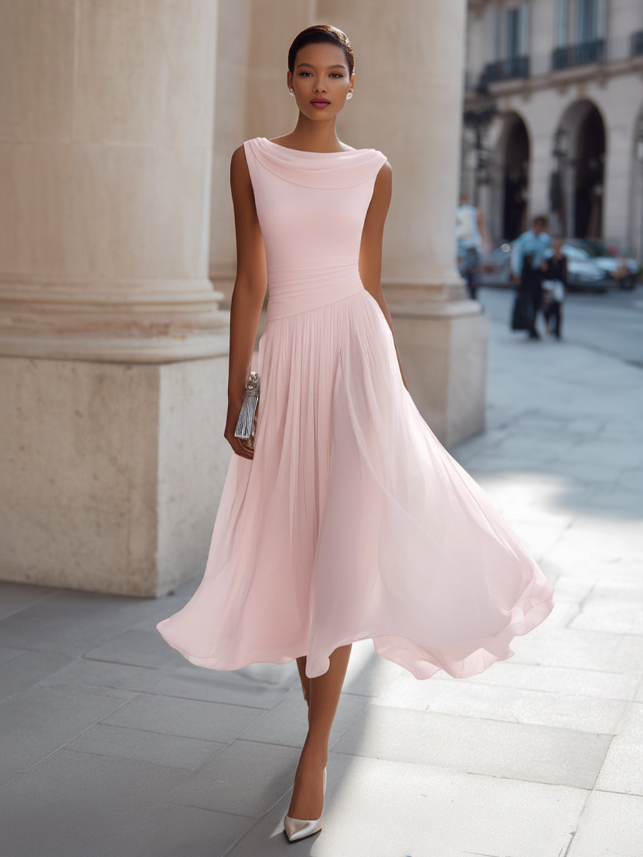 Genevieve Ulverston Burgundy Wedding Guest Dress