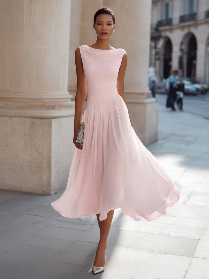 Genevieve Ulverston Burgundy Wedding Guest Dress