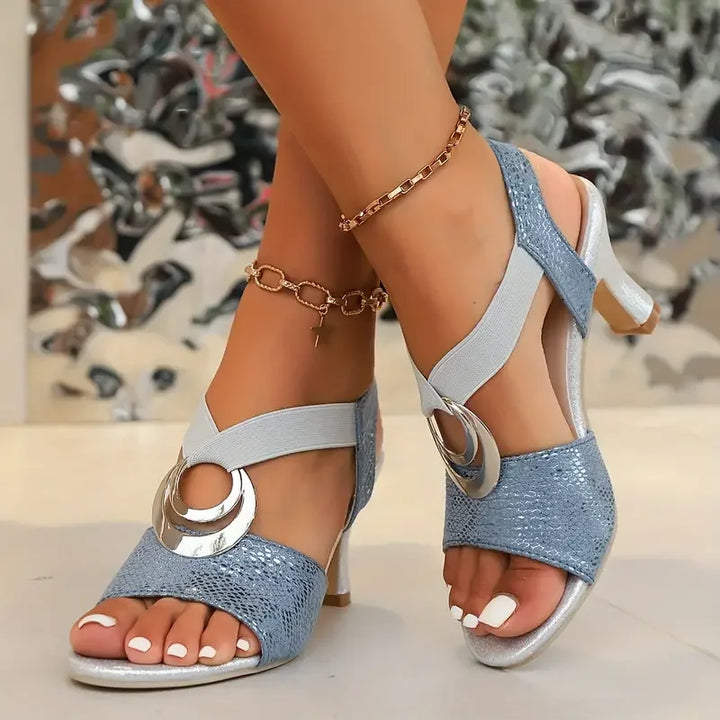Rosalia Ferretti Orthopedic Heel Sandals
