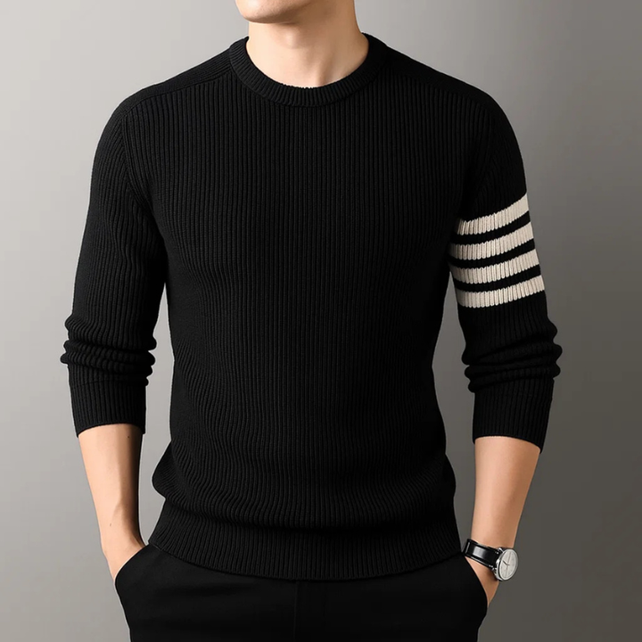 Xavier Yarborough Rugby Stripe Sweater