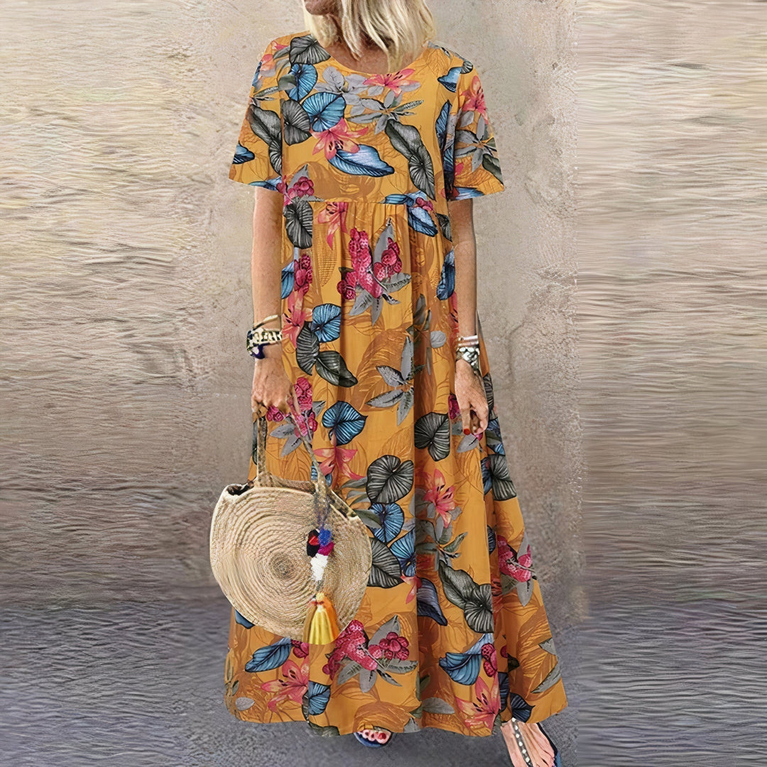 Giulia Bellandi Floral Maxi Dress