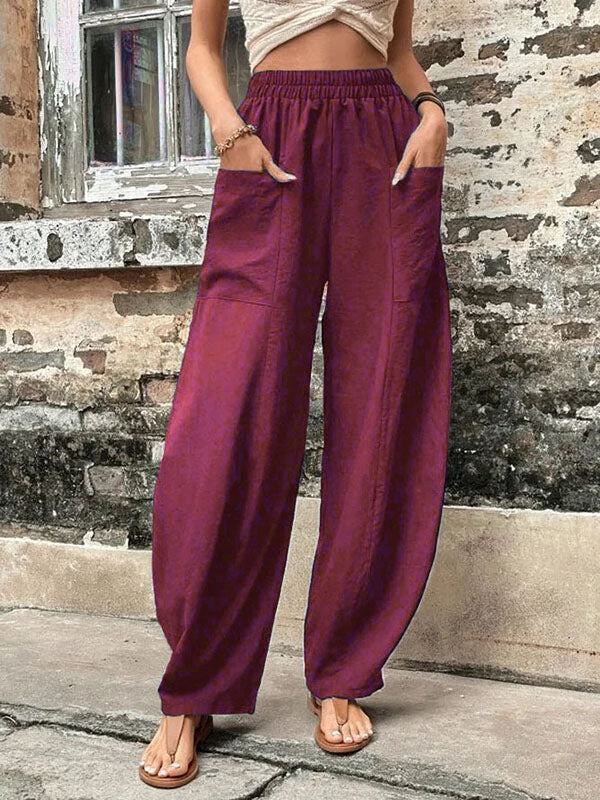Honorine Dunmore Barrel Leg Trousers