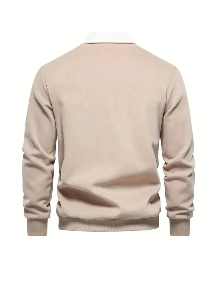 Oxford Polo Sweater