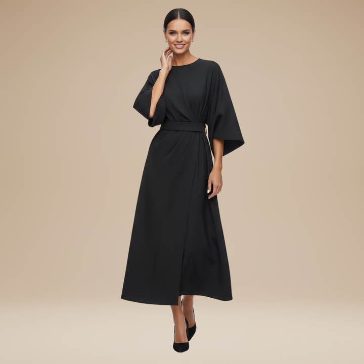 Elodie Santoro Formal Wedding Guest Midi Dress