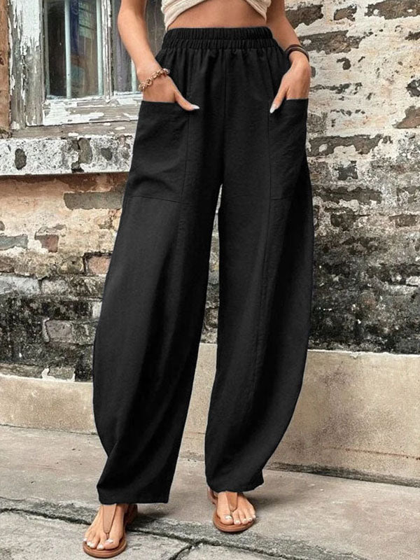 Honorine Dunmore Barrel Leg Trousers