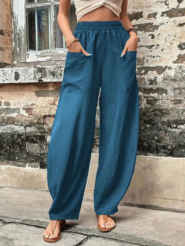 Honorine Dunmore Barrel Leg Trousers