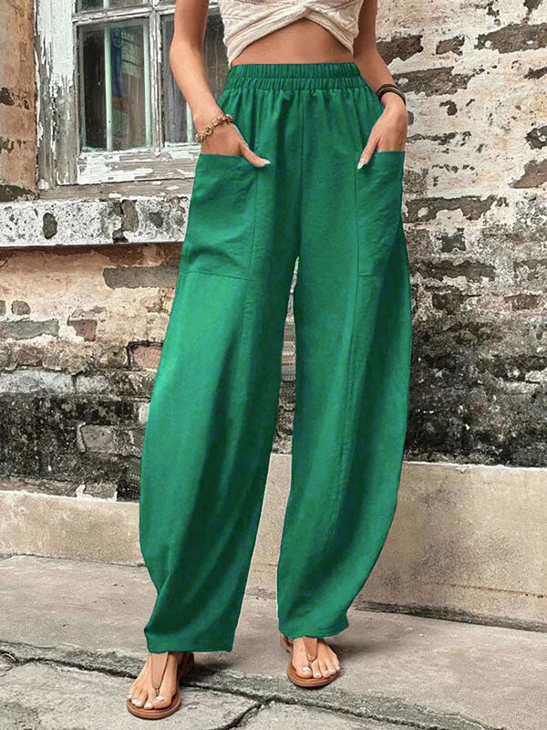 Honorine Dunmore Barrel Leg Trousers