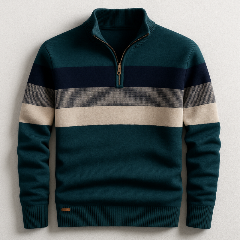 Leander Fairholme Rugby Stripe Sweater
