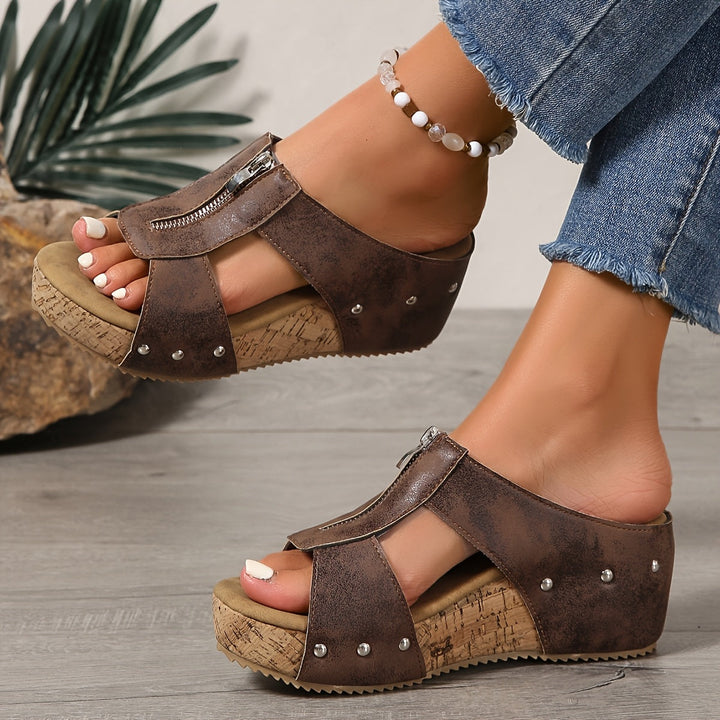 Bianca Montesi Orthopedic Platform Sandals