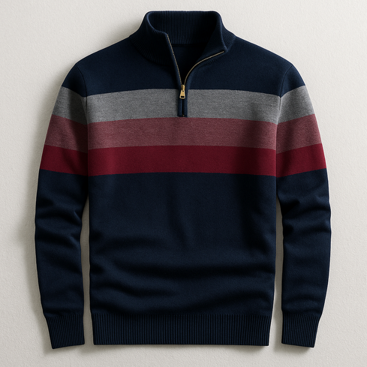 Leander Fairholme Rugby Stripe Sweater