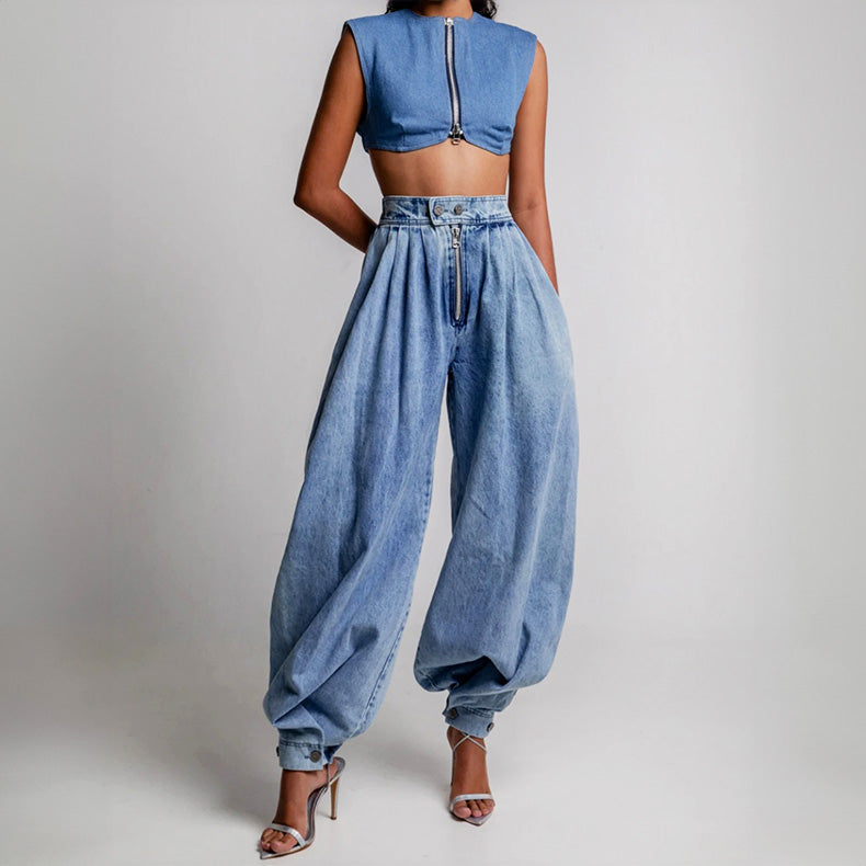Cordelia Silverstone Barrel Leg Jeans