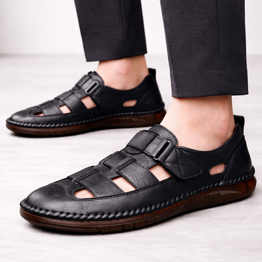 Daniel Cross Leather Sandal
