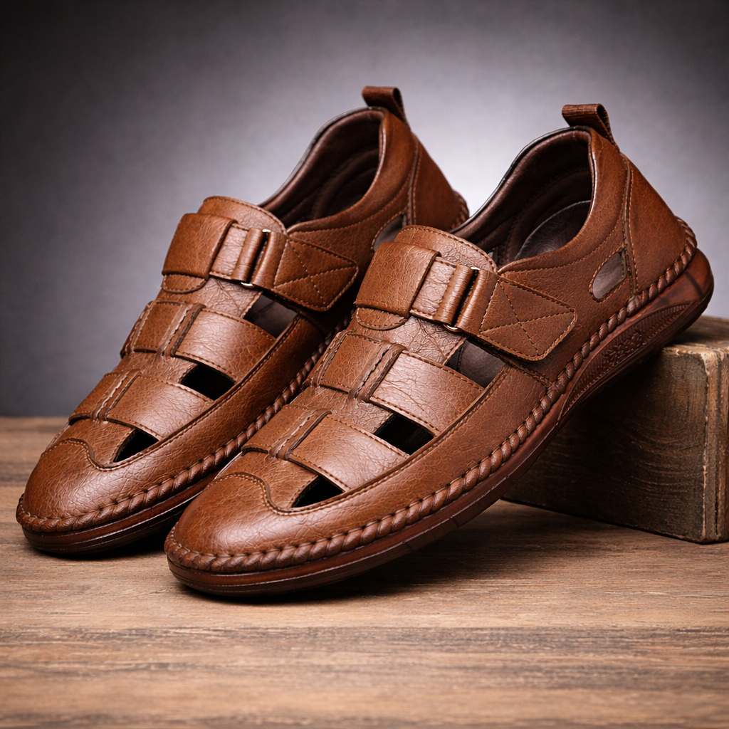 Daniel Cross Leather Sandal
