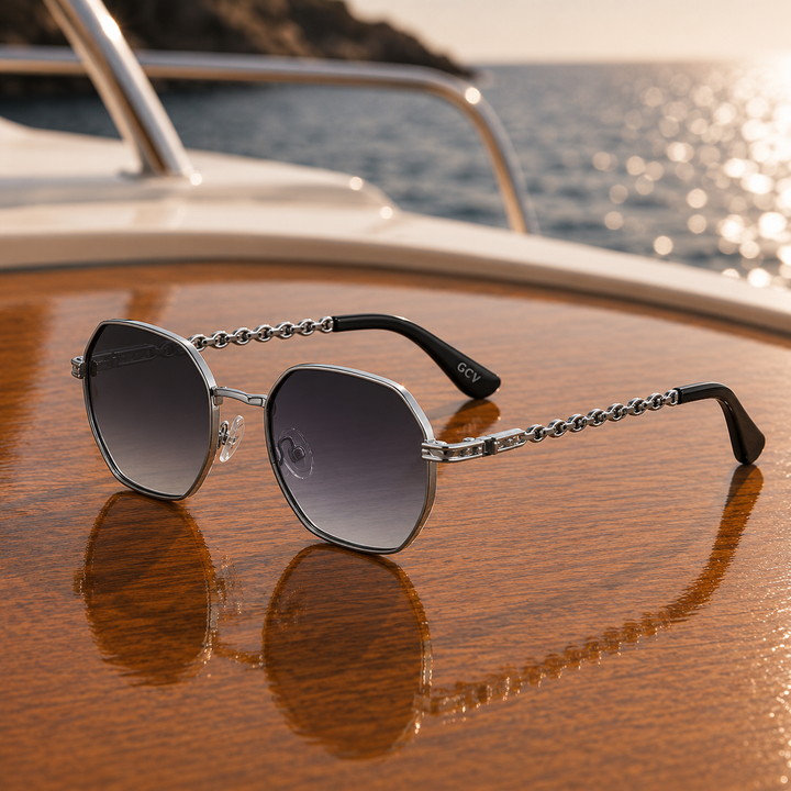 Monaco Chain Sunglasses