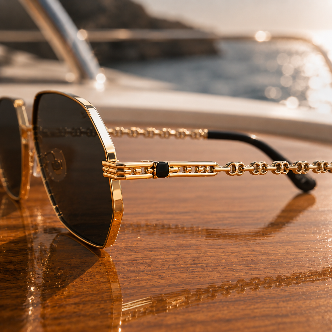 Monaco Chain Sunglasses