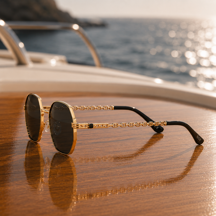 Monaco Chain Sunglasses