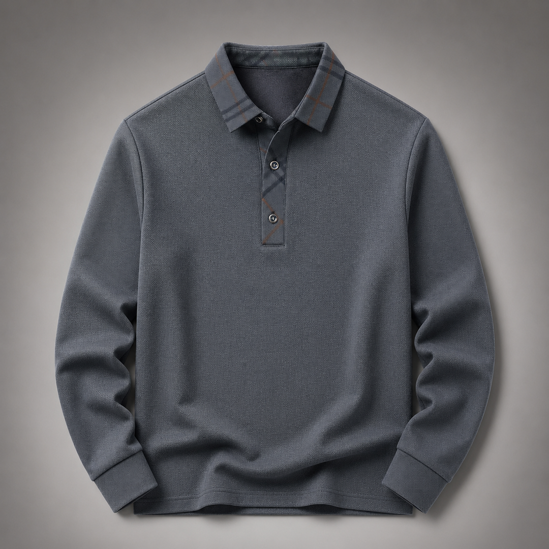 Matteo Bellroy Knit Polo Pullover