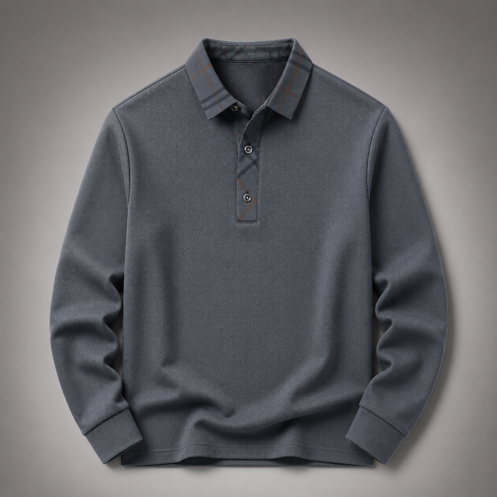 Matteo Bellroy Knit Polo Pullover