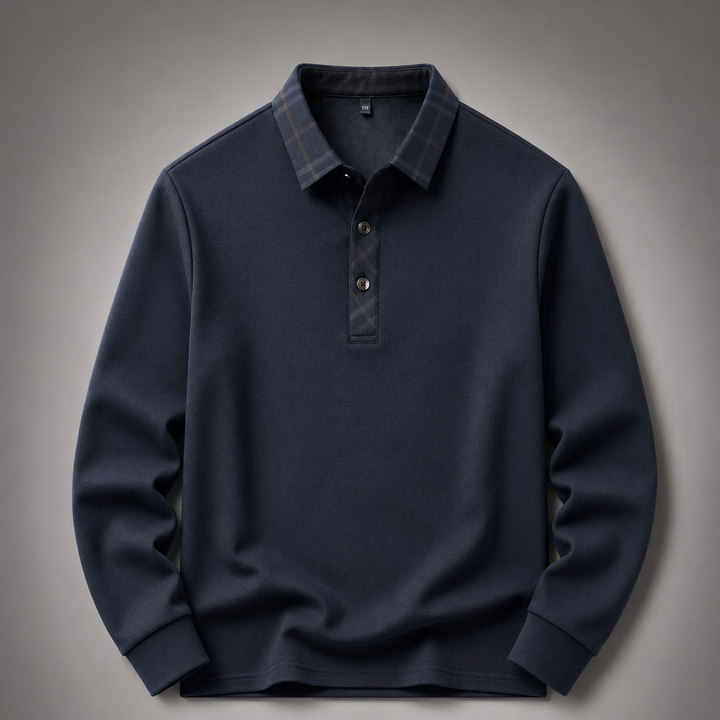 Matteo Bellroy Knit Polo Pullover