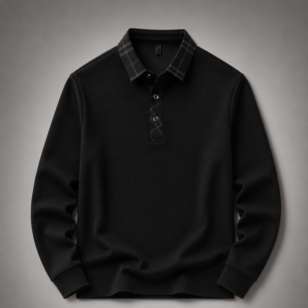 Matteo Bellroy Knit Polo Pullover