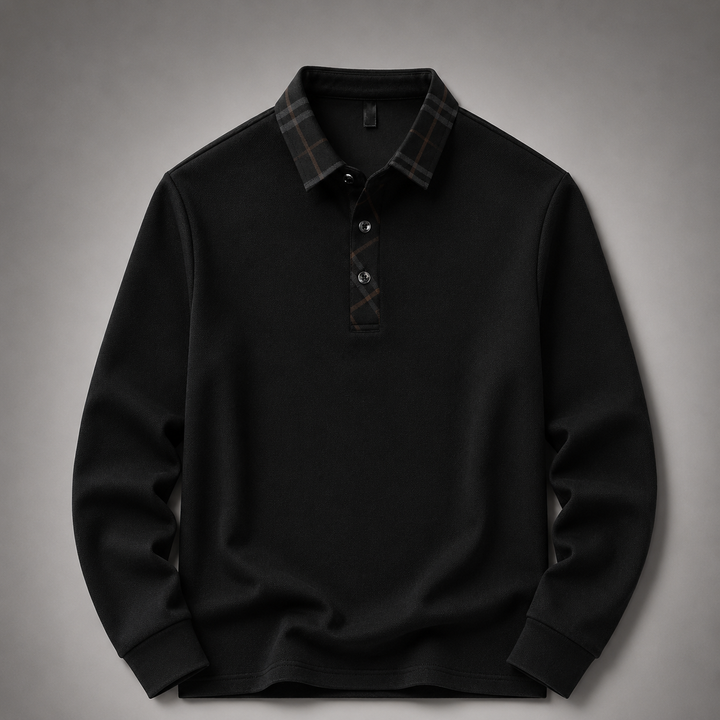 Matteo Bellroy Knit Polo Pullover