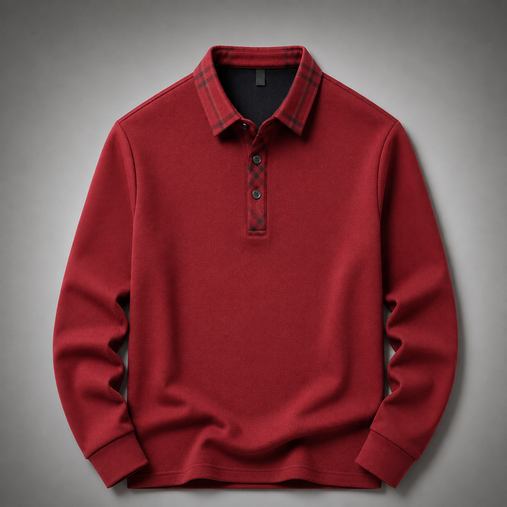 Matteo Bellroy Knit Polo Pullover